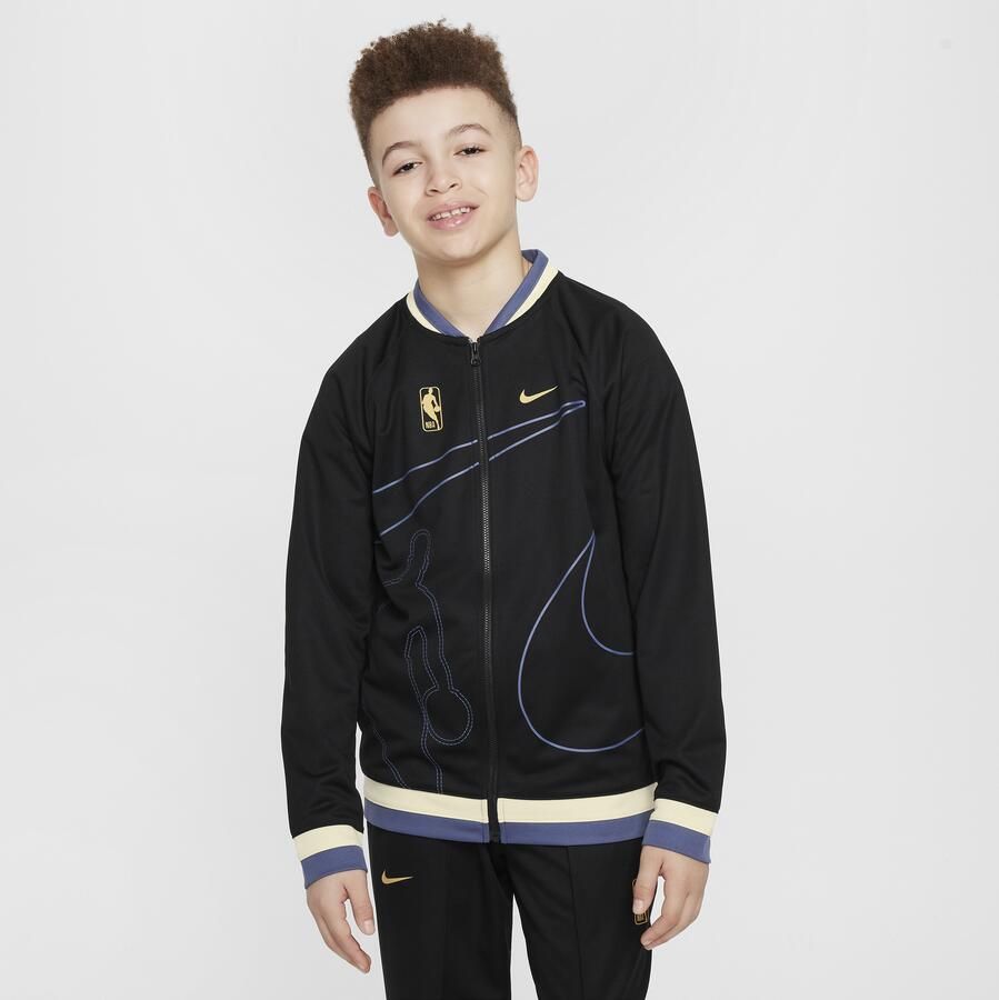 Nike Team 31 Starting 5 Dri-FIT NBA-trainingspak voor kids Zwart - Foto 3