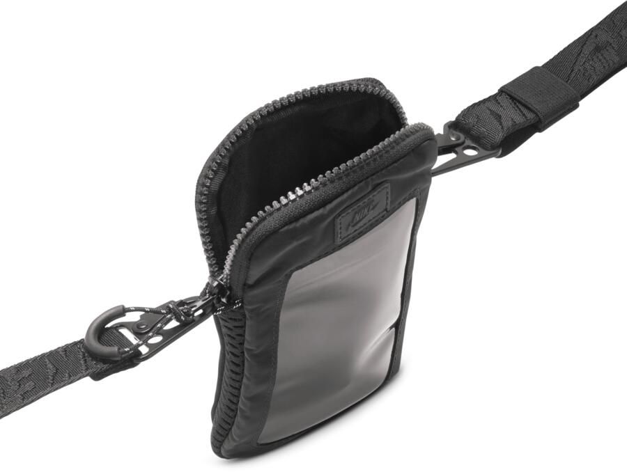 Nike Tech crossbodytas voor je telefoon Zwart - Foto 3