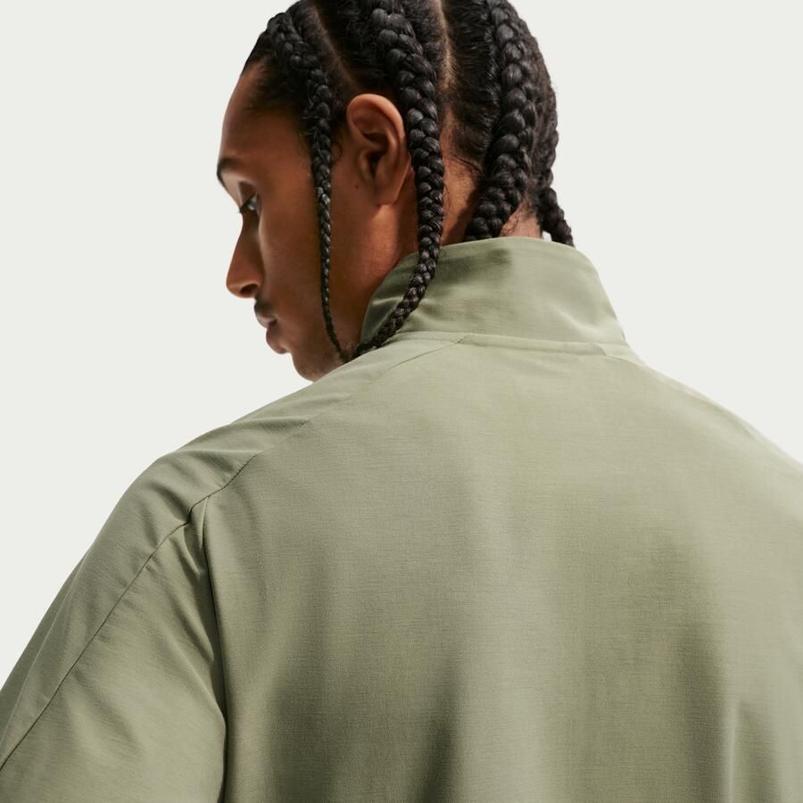 Nike Tech Dri-FIT Shori knit trainingsjack voor heren Grijs