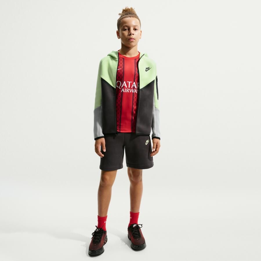 Nike Tech Fleece Hoodie met rits voor kids Groen