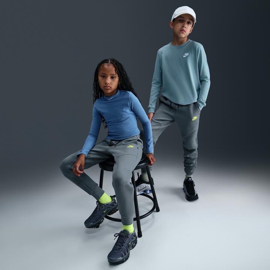 Nike Tech Fleece joggingbroek voor kids Grijs - Foto 4