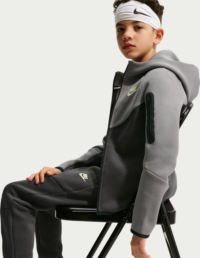 Nike Tech Fleece joggingbroek voor kids Grijs - Foto 3