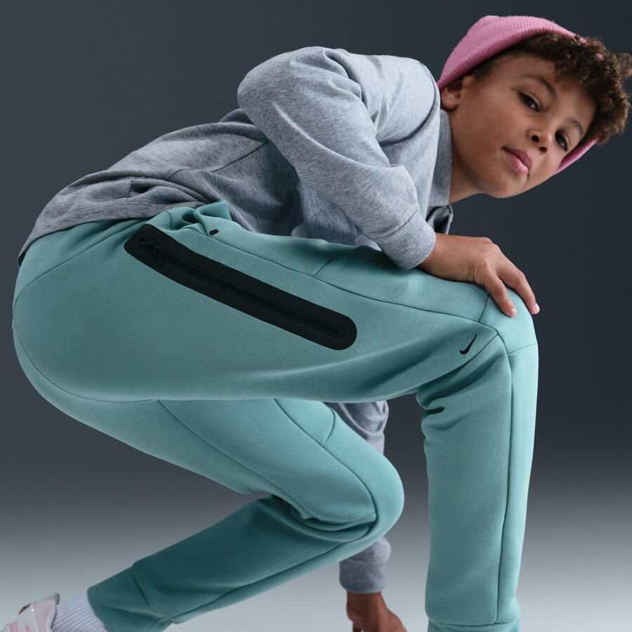 Nike Tech Fleece joggingbroek voor kids Groen - Foto 3