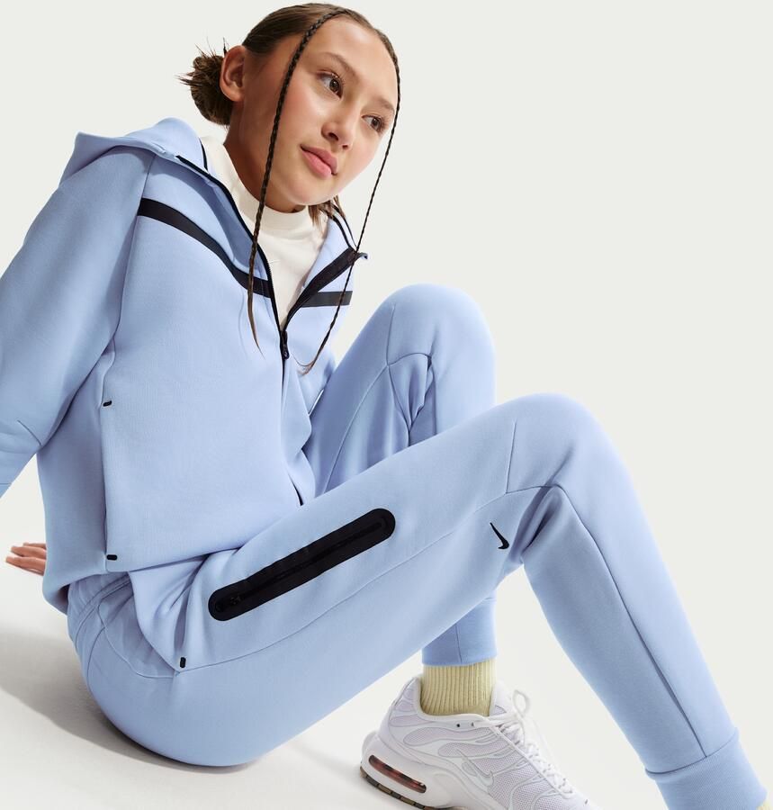 Nike Tech Fleece joggingbroek voor meisjes Grijs
