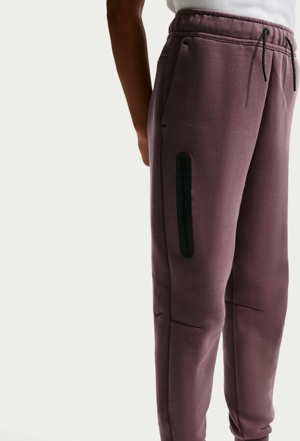 Nike Tech Fleece joggingbroek voor meisjes Paars - Foto 2