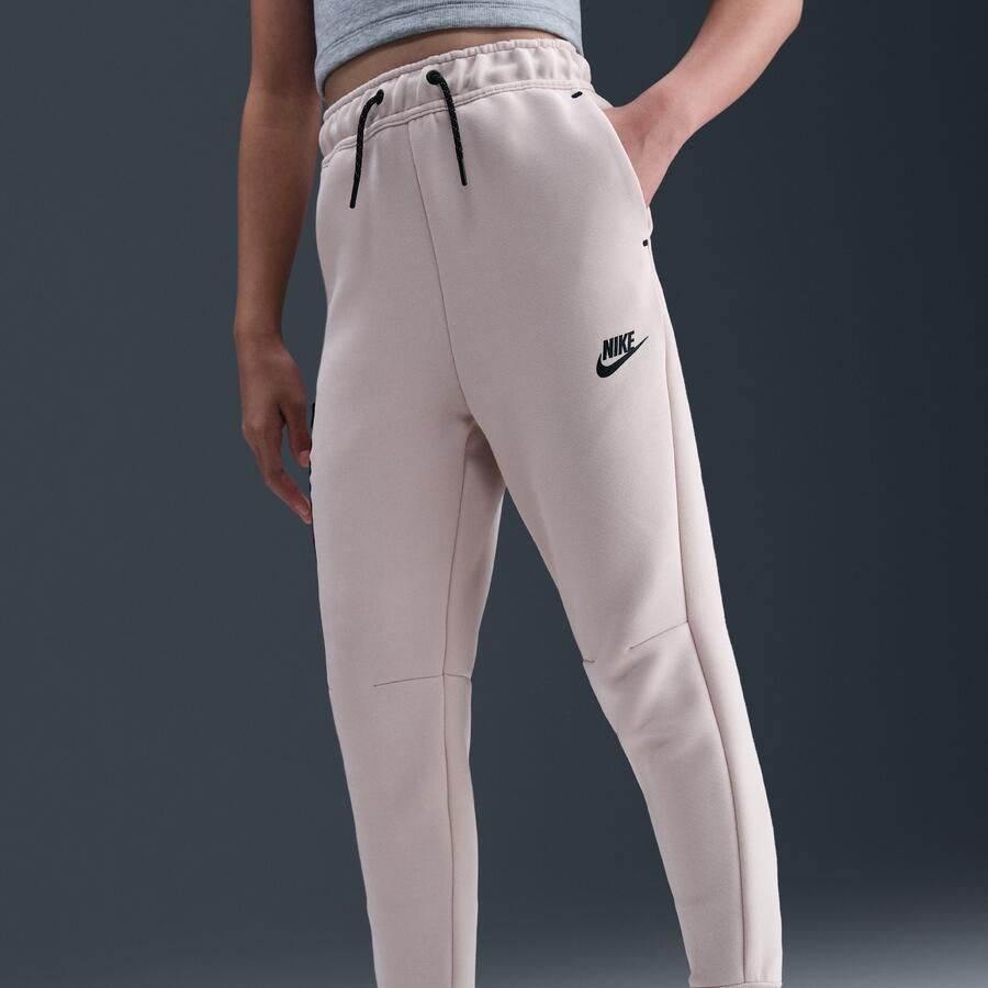 Nike Tech Fleece joggingbroek voor meisjes Roze