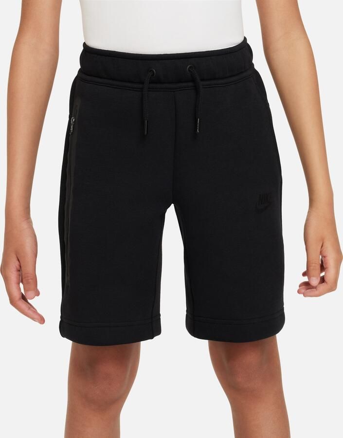 Nike Tech Fleece jongensshorts Zwart - Foto 4