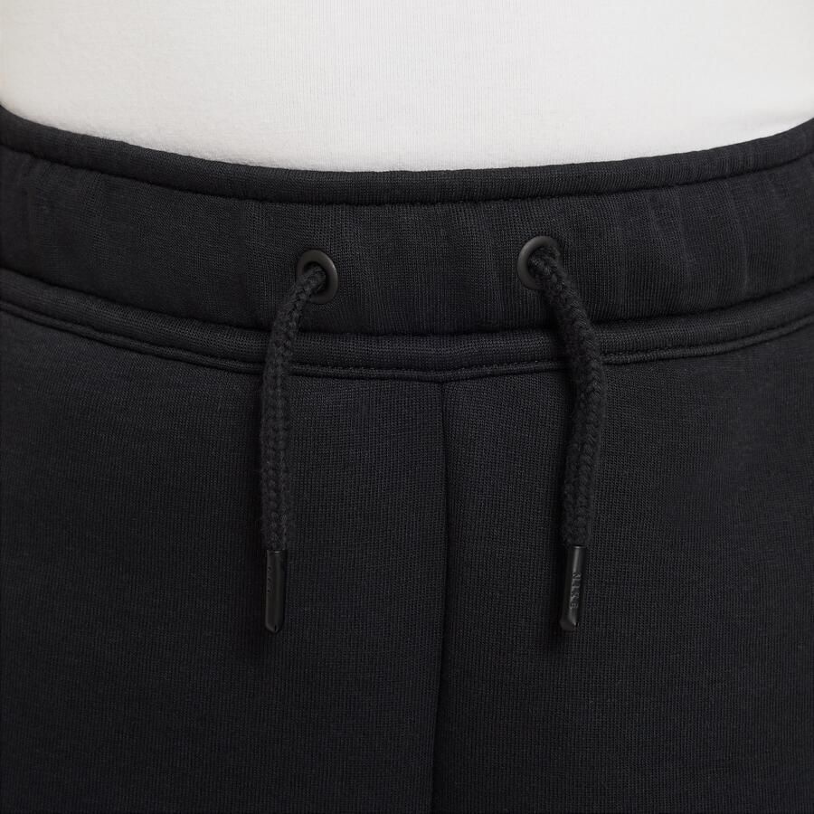 Nike Tech Fleece jongensshorts Zwart