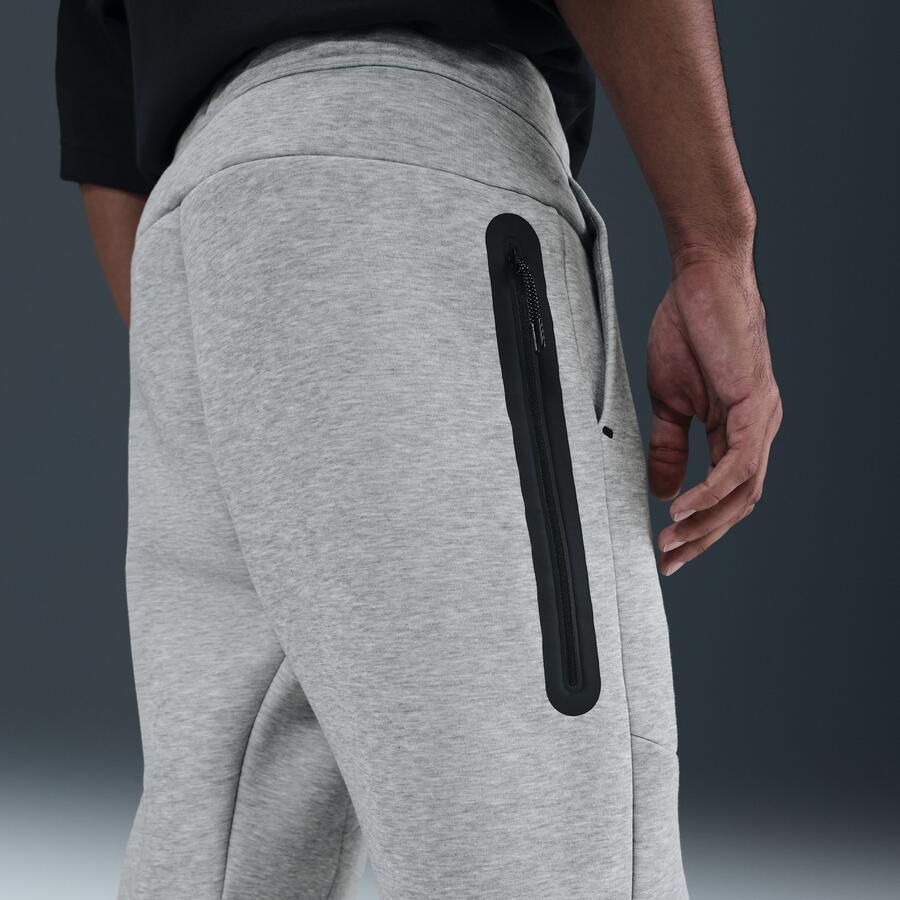Nike Tech fleecebroek met open zoom voor heren Grijs - Foto 2
