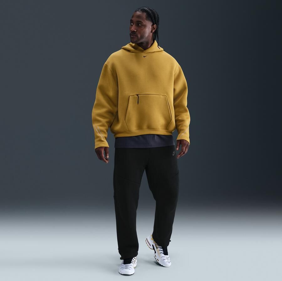 Nike Tech fleecebroek met open zoom voor heren Zwart - Foto 4