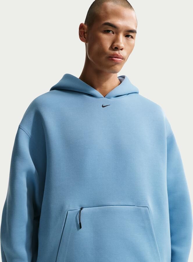 Nike Tech fleecehoodie voor heren Blauw - Foto 4