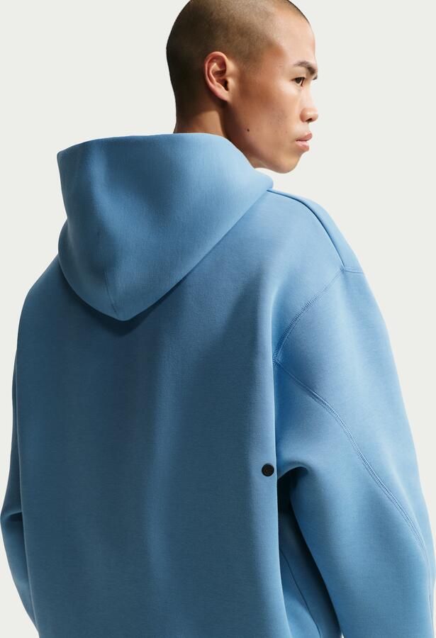 Nike Tech fleecehoodie voor heren Blauw - Foto 3