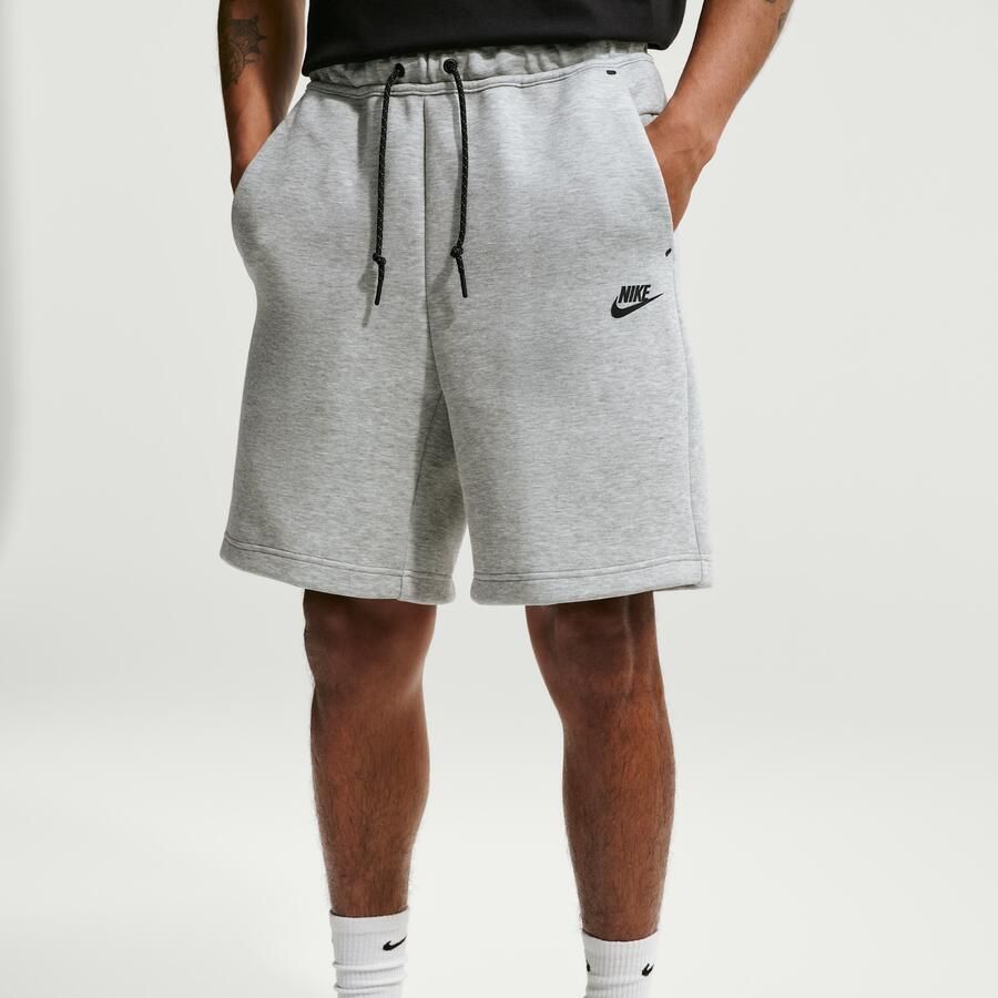 Nike Tech fleeceshorts voor heren Grijs