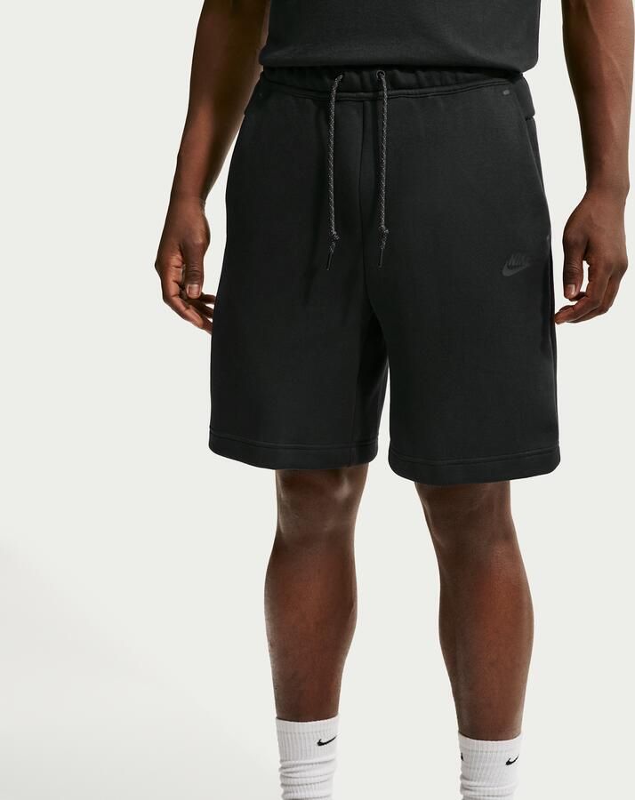 Nike Tech fleeceshorts voor heren Zwart - Foto 3