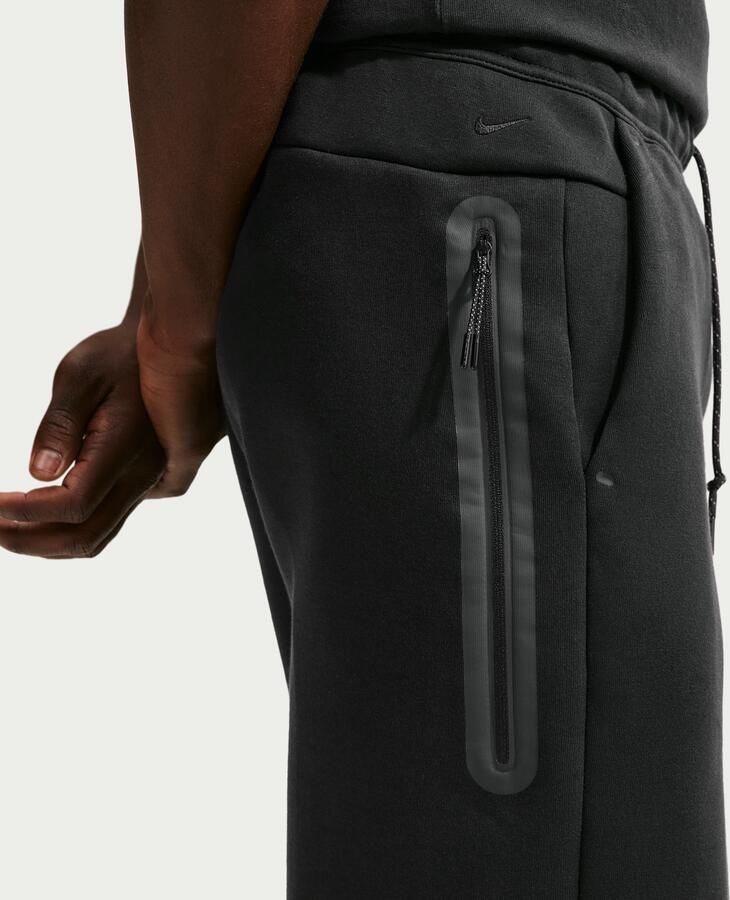 Nike Tech fleeceshorts voor heren Zwart - Foto 2