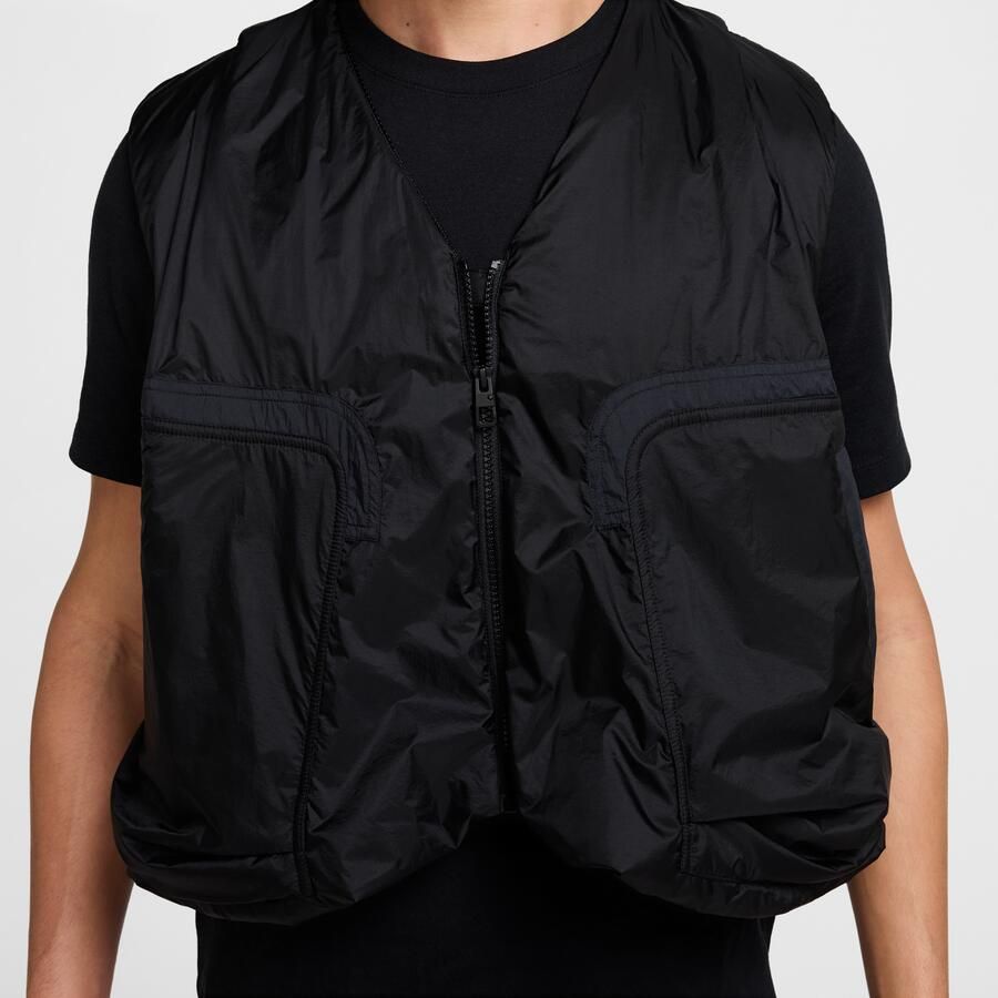 Nike Tech geweven bodywarmer voor heren Zwart - Foto 2