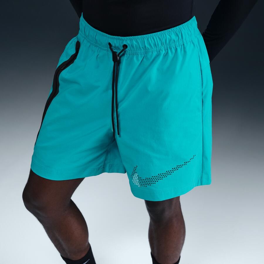 Nike Tech geweven herenshorts Groen