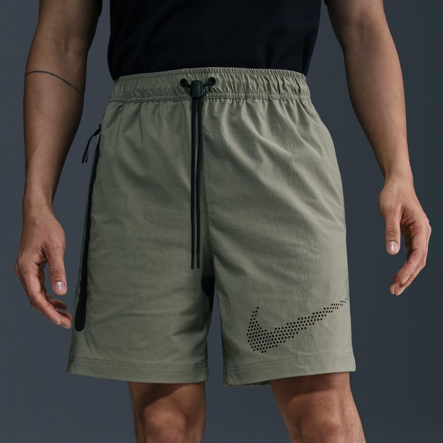 Nike Tech geweven herenshorts Groen