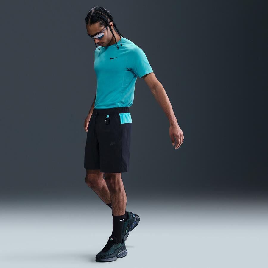Nike Tech geweven herenshorts Zwart - Foto 4