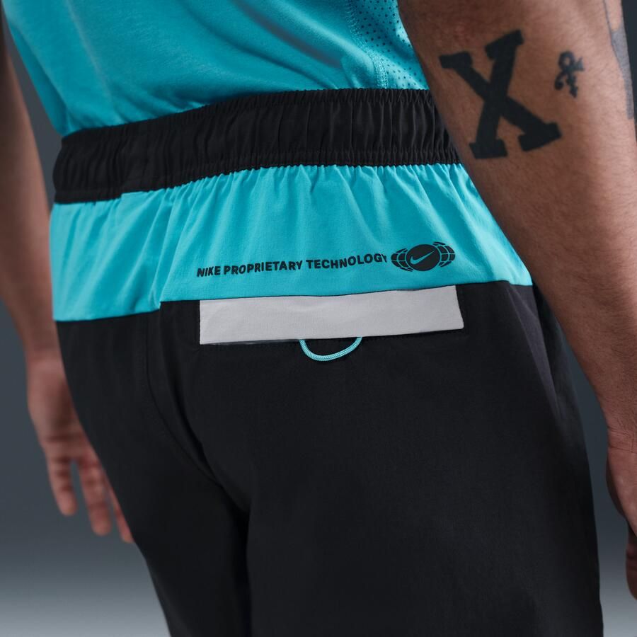 Nike Tech geweven herenshorts Zwart - Foto 2