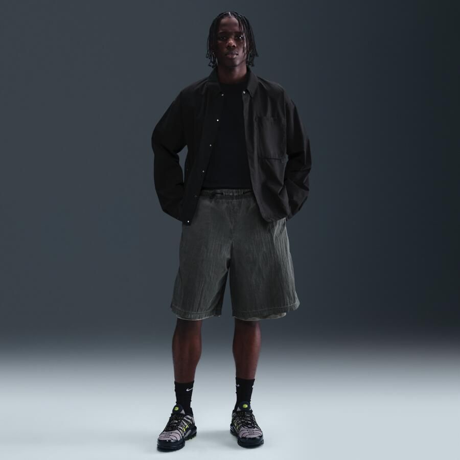 Nike Tech geweven herenshorts Zwart - Foto 4