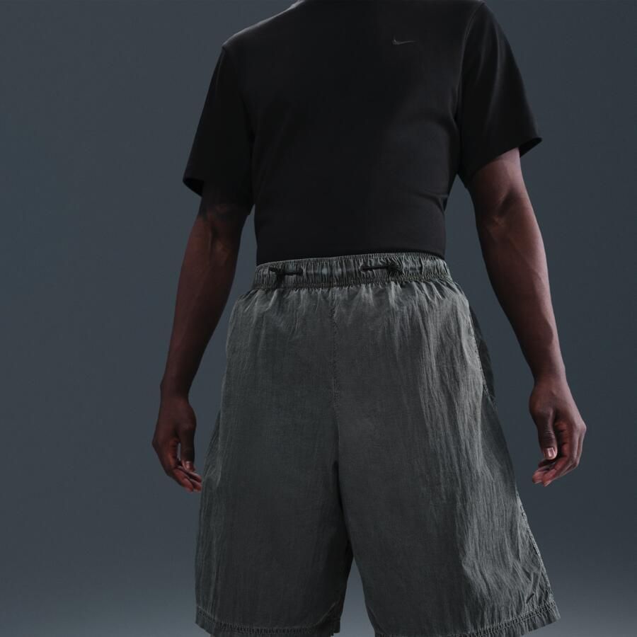 Nike Tech geweven herenshorts Zwart