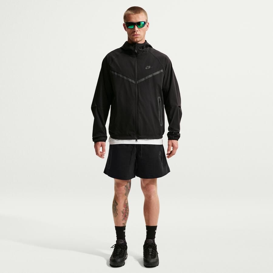 Nike Tech geweven herenshorts Zwart