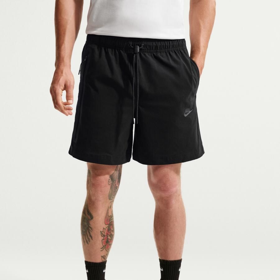 Nike Tech geweven herenshorts Zwart - Foto 2