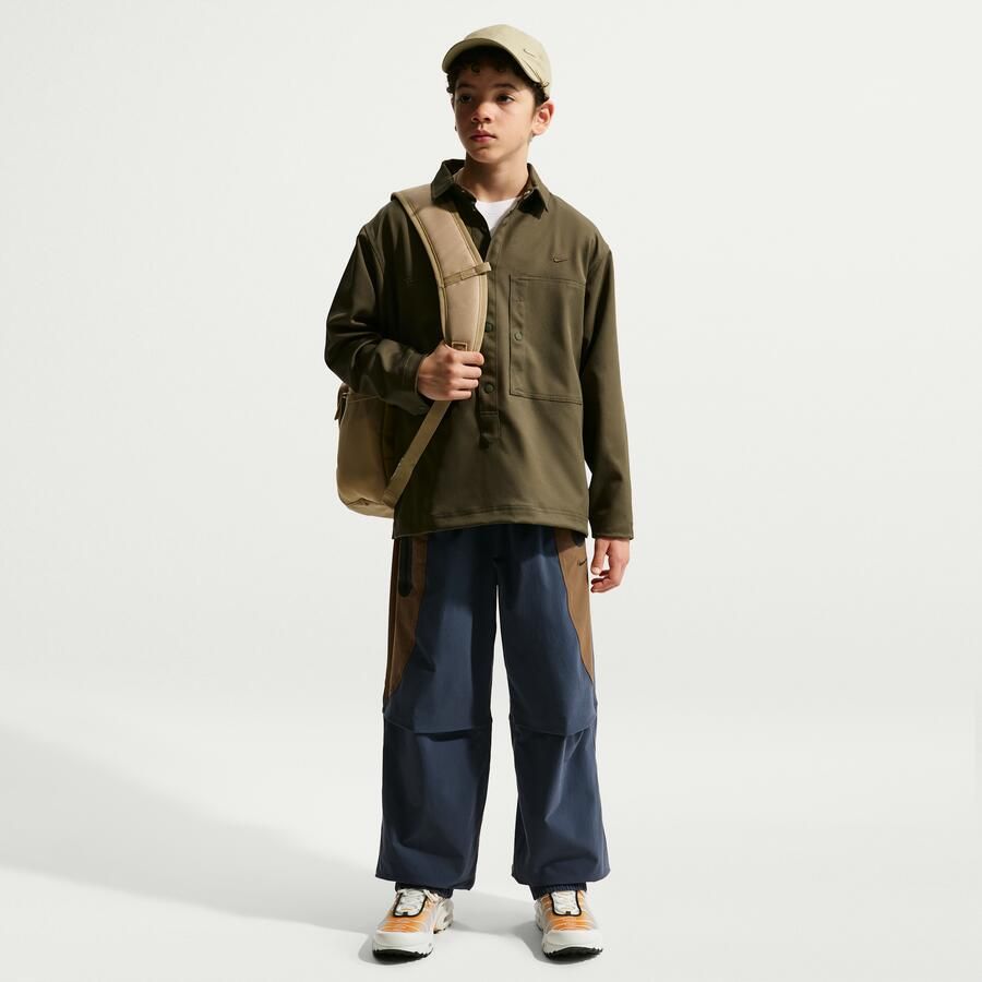 Nike Tech geweven jongensbroek Blauw - Foto 4