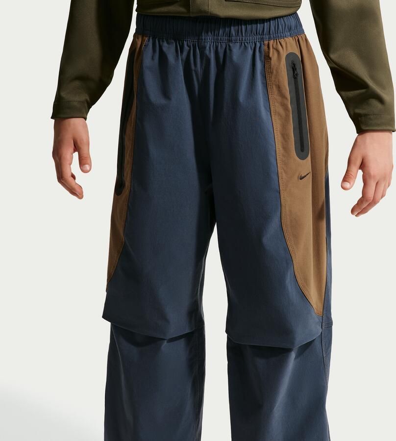 Nike Tech geweven jongensbroek Blauw - Foto 2