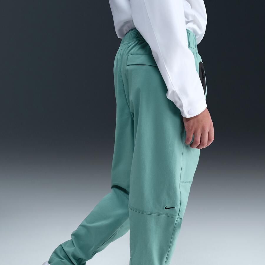 Nike Tech geweven jongensbroek Groen - Foto 2