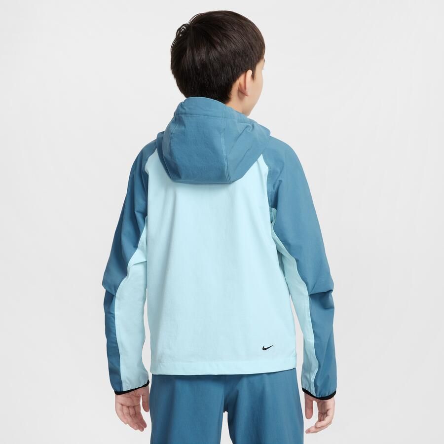 Nike Tech geweven jongensjack Blauw