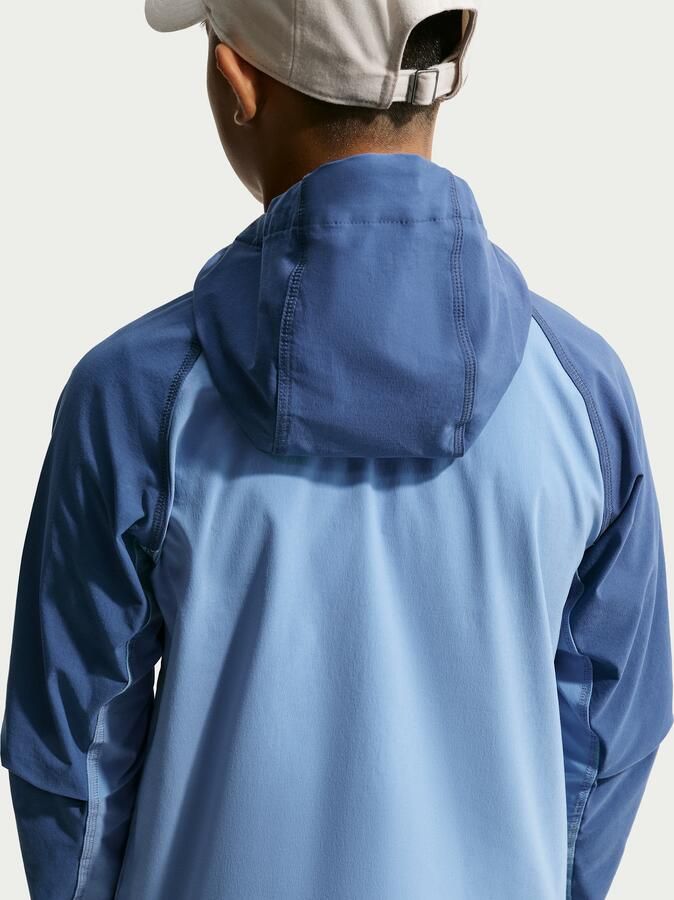 Nike Tech geweven jongensjack Blauw - Foto 3