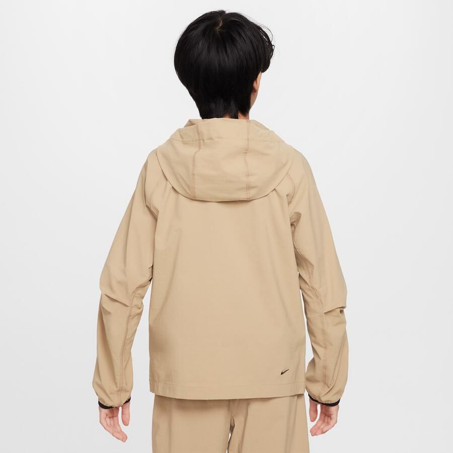 Nike Tech geweven jongensjack Bruin - Foto 4