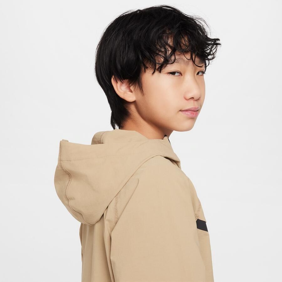 Nike Tech geweven jongensjack Bruin - Foto 2