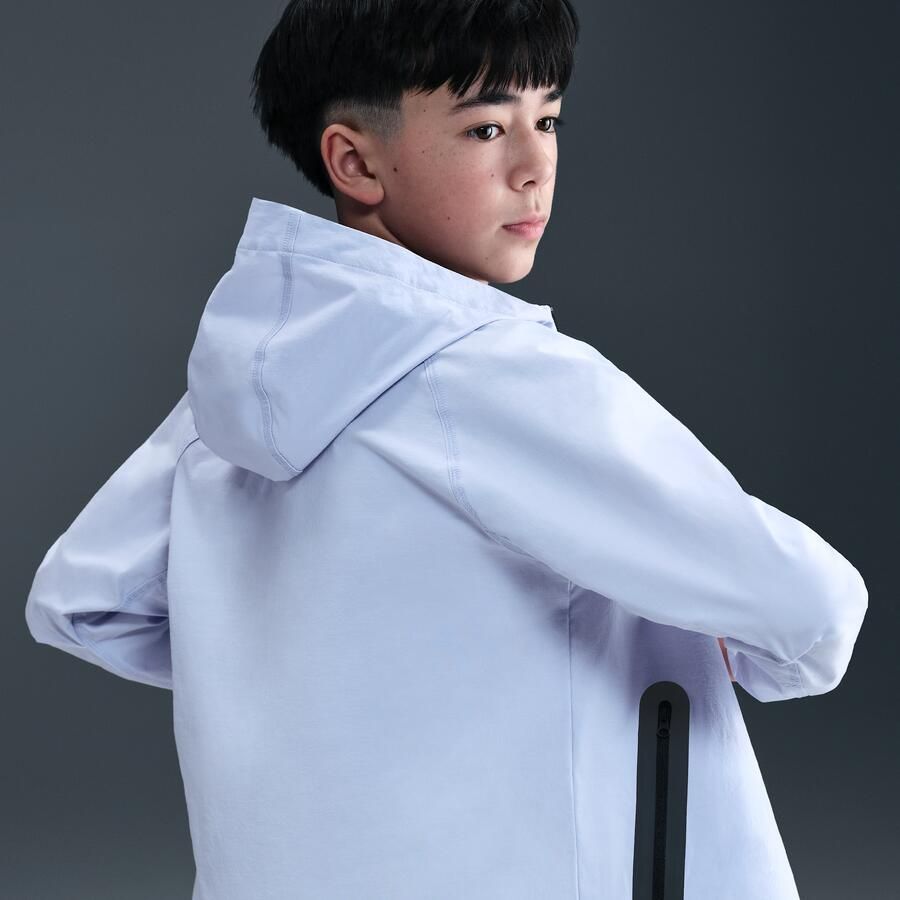 Nike Tech geweven jongensjack Grijs