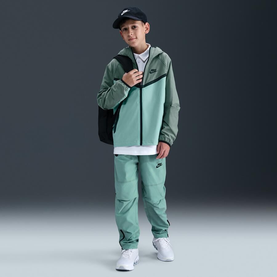 Nike Tech geweven jongensjack Groen - Foto 3