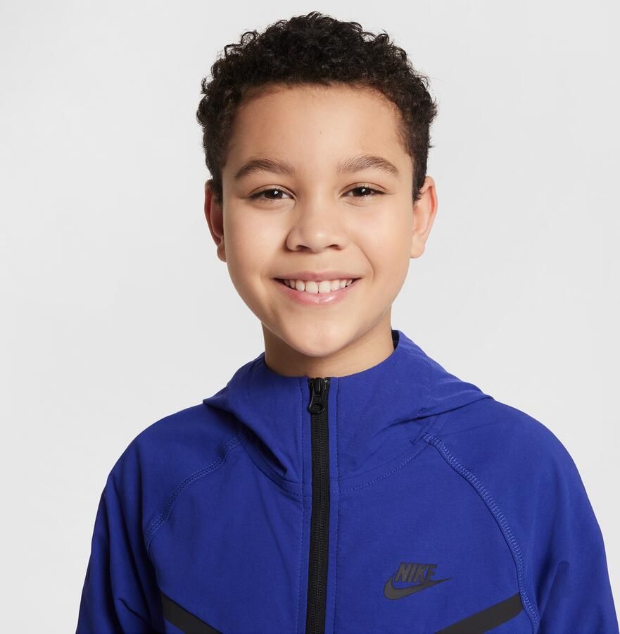 Nike Tech geweven jongensjack Paars - Foto 3