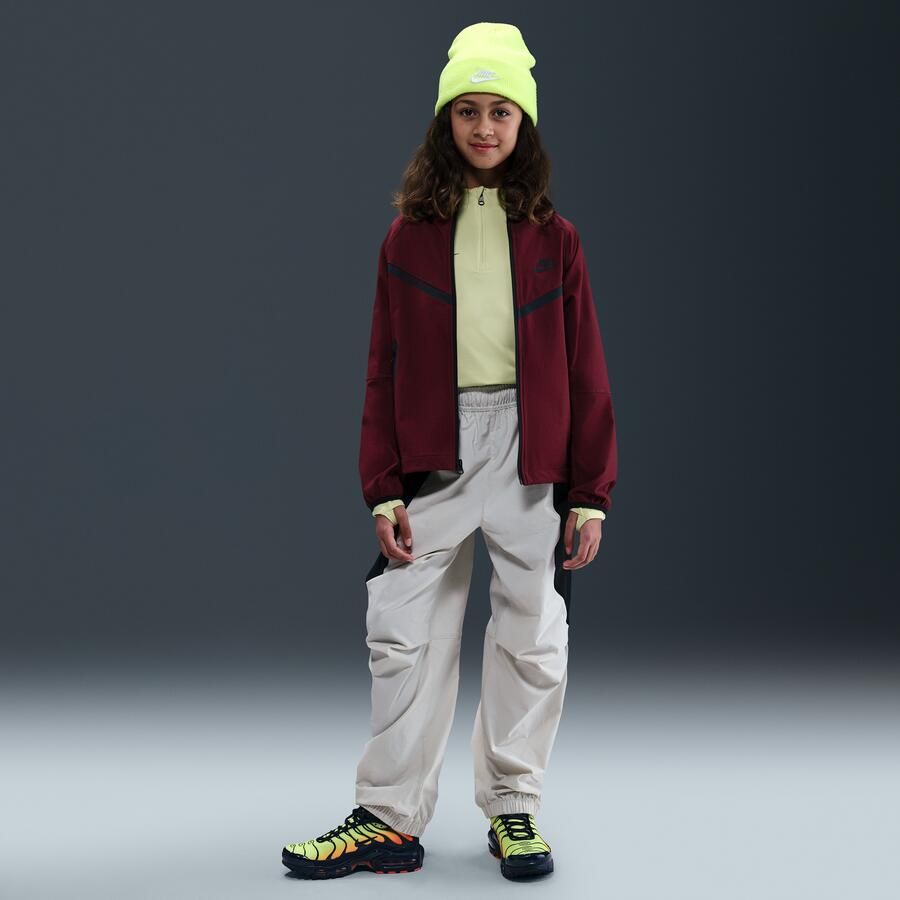 Nike Tech geweven jongensjack Rood - Foto 3
