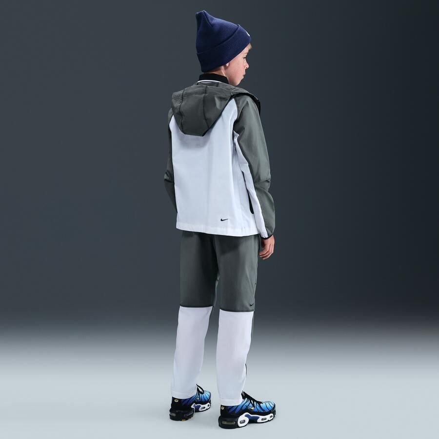 Nike Tech geweven jongensjack Wit