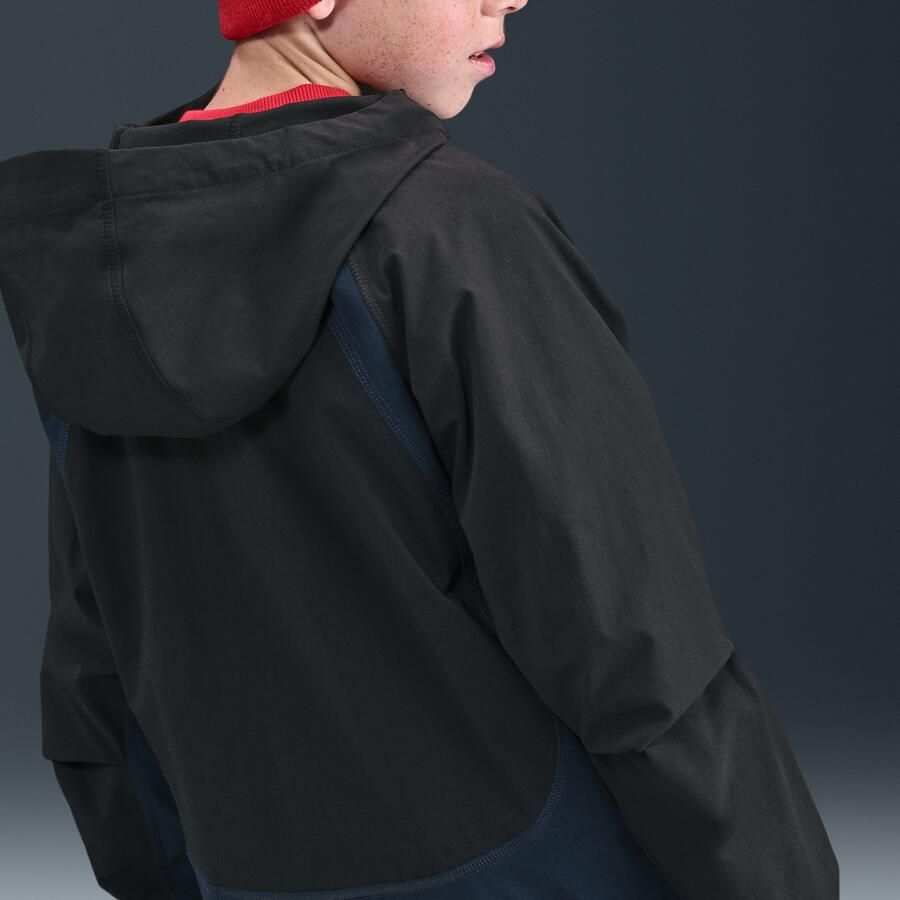 Nike Tech geweven jongensjack Zwart - Foto 2