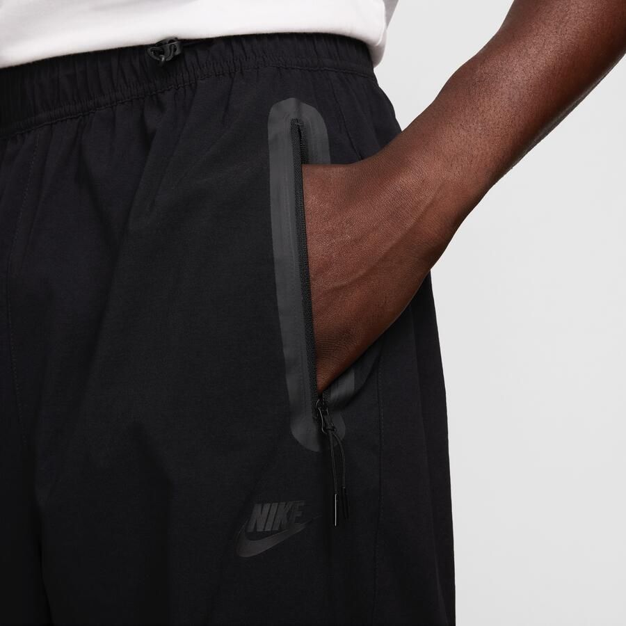 Nike Tech geweven oversized herenbroek Zwart - Foto 6