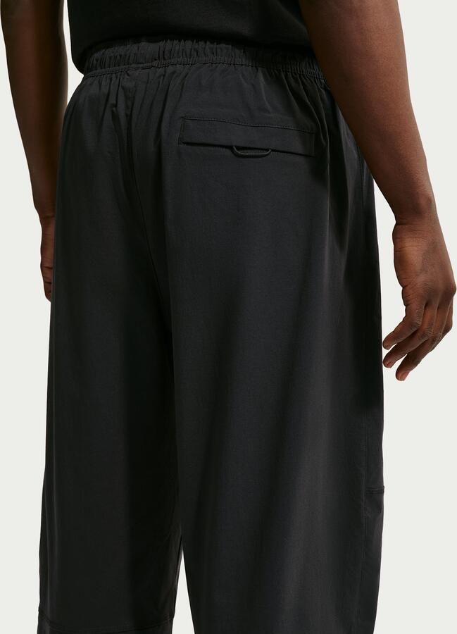 Nike Tech geweven oversized herenbroek Zwart - Foto 4