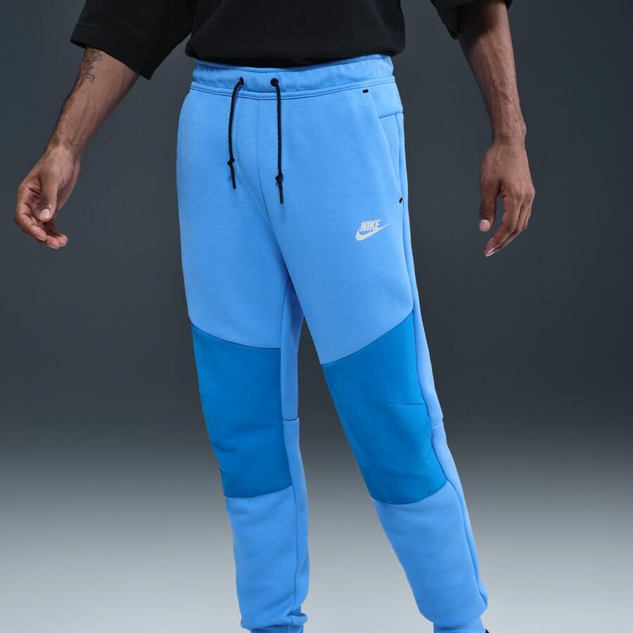 Nike Tech joggingbroek van fleece voor heren Blauw