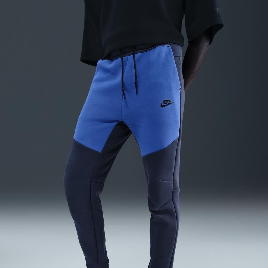Nike Tech joggingbroek van fleece voor heren Blauw