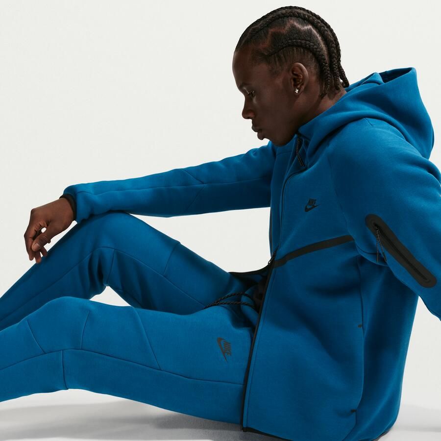 Nike Tech joggingbroek van fleece voor heren Blauw - Foto 3