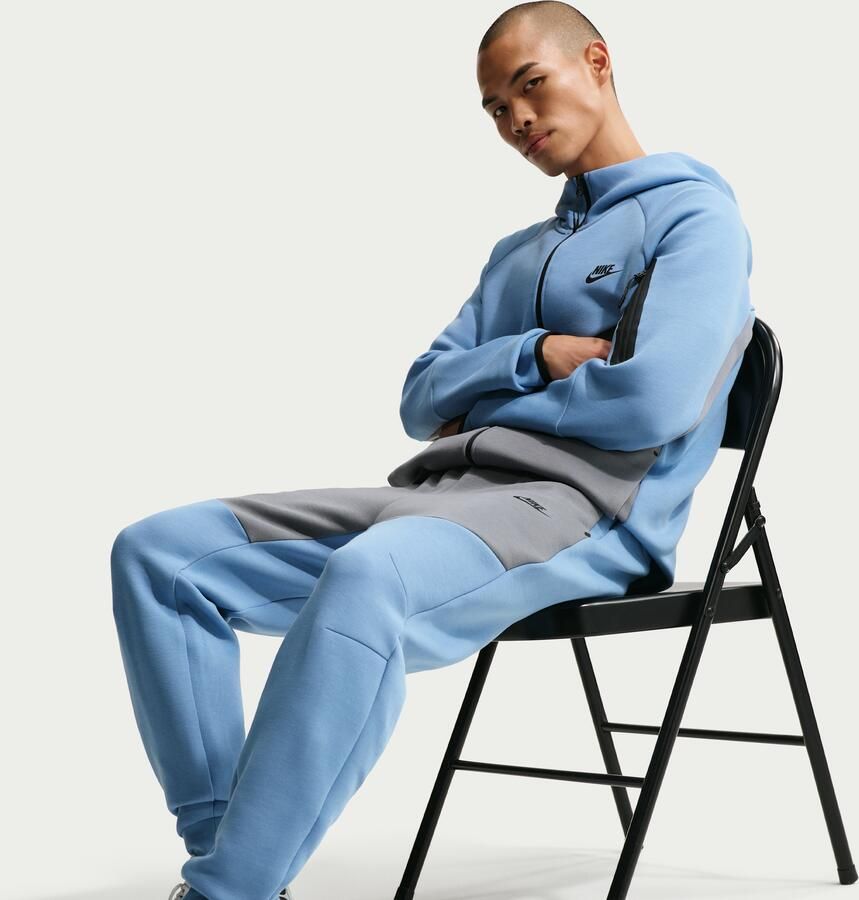 Nike Tech joggingbroek van fleece voor heren Blauw