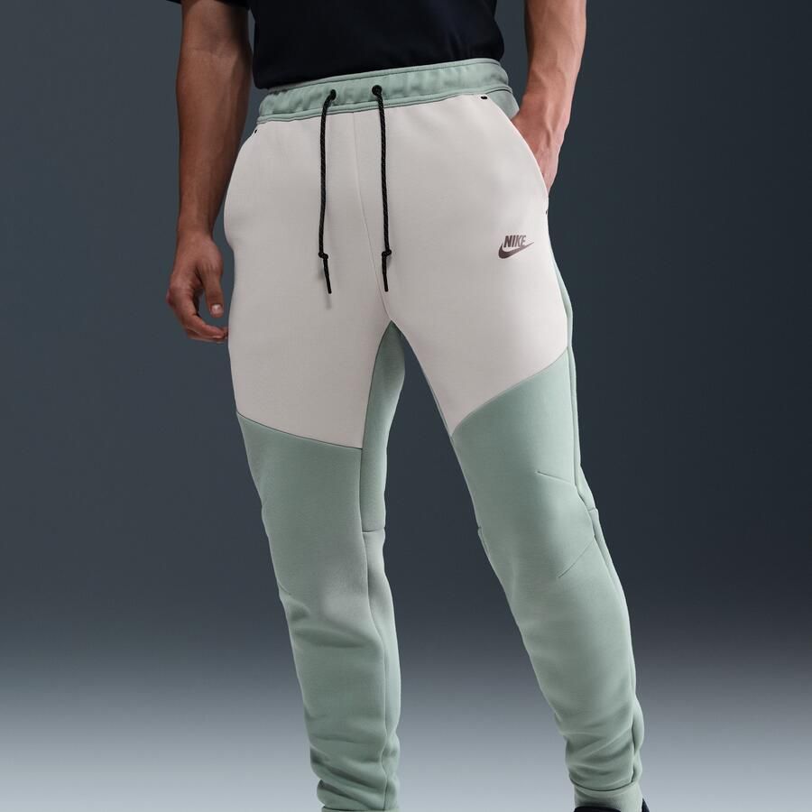 Nike Tech joggingbroek van fleece voor heren Grijs