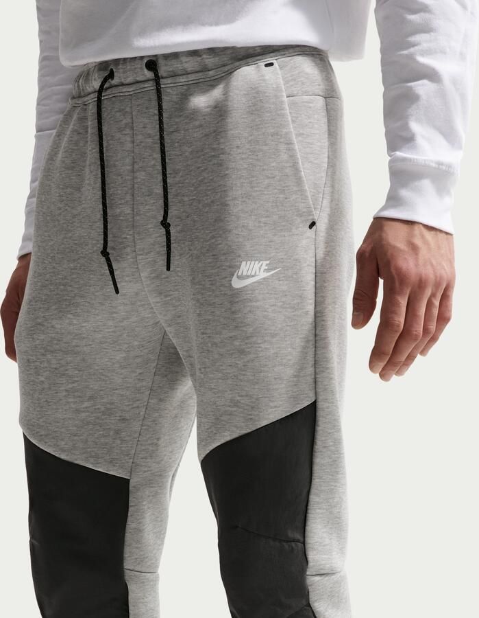 Nike Tech joggingbroek van fleece voor heren Grijs
