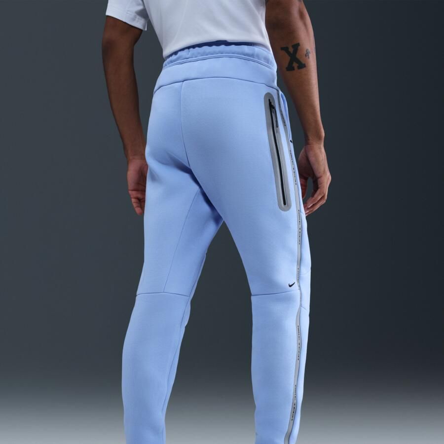 Nike Tech joggingbroek van fleece voor heren met reflecterend design-accenten Blauw - Foto 2